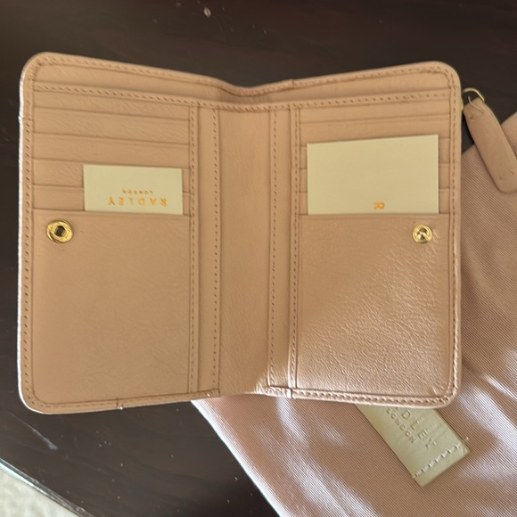 Radley London Pink Blush Leather Wallet Card Holder - Picture 2 of 5